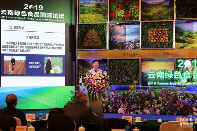 首届“云南绿色食品”国际论坛在昆举行